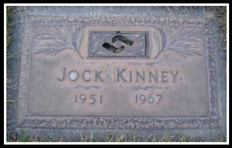 Jock Kinney - Headstone