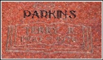 Terry Parkins - headstone