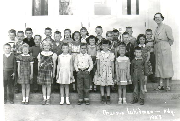 Mrs. Bondurant's Kindergarten Class at Marcus Whitman